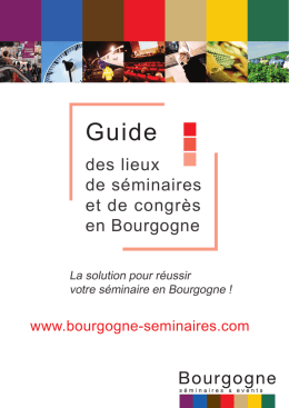 T&eacute;l&eacute;charger le guide des lieux de s&eacute;minaires et de congr&egrave;s en
