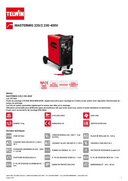 mastermig 220/2 230-400v