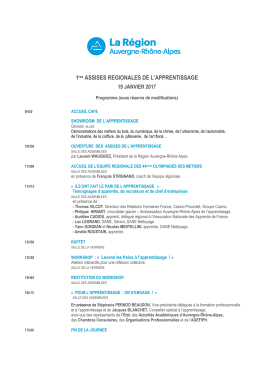 Télécharger le programme des assises