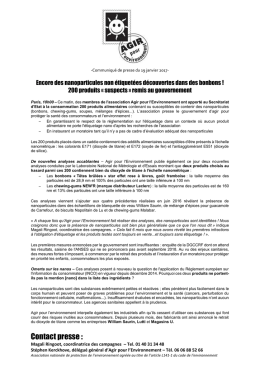version PDF - Agir pour l`Environnement