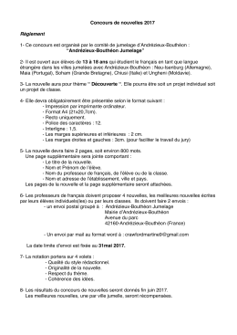 concours de nouvelles (2017) 2