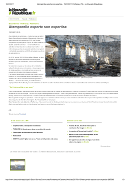 Atemporelle exporte son expertise