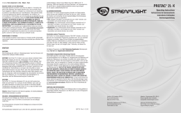 protac® 2l-x - Streamlight