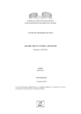ARR&Ecirc;T - JURIDICE.ro