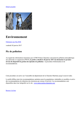 Environnement