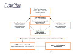 CORPS ENSEIGNANTS - FuturPlus Lausanne