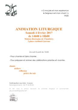 tract sessionfévrier2017 - Paroisse La Croix du Nivolet