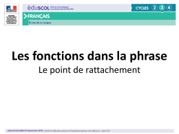 Phrase et prédication