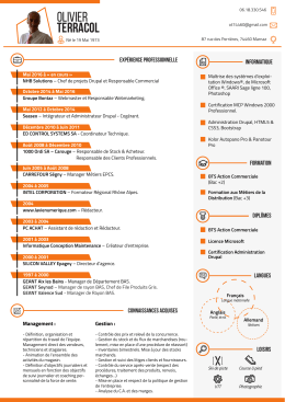 T&eacute;l&eacute;charger mon CV