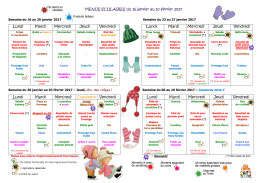 MENU DU 16-01 AU 3-02