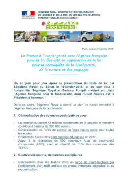 PDF - 139 Ko - Minist&egrave;re de l`&eacute;cologie et du d&eacute;veloppement durable
