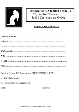 20, rue du Château 33480 Castelnau de Médoc