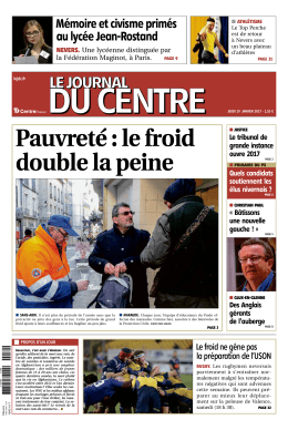 Pauvreté:lefroid doublelapeine