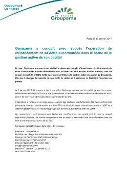 (2017-01-17 CP Groupama_émission dette subordonnée_DEF)