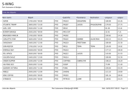 navires depart - Port Autonome d`Abidjan