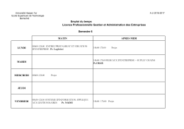 Gestion et Administration des Entreprises
