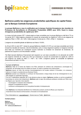 communique de presse