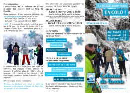 Fiche inscription F&eacute;vrier 2017