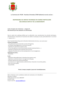En savoir plus - Centre de Gestion des Pyrénées Orientales
