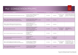 plu - consultation ppa/ppc