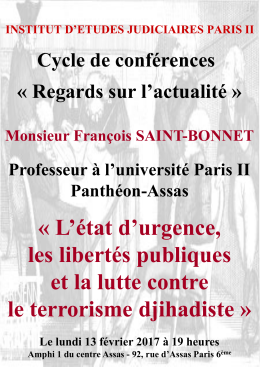 Diapositive 1 - Université Paris 2 Panthéon