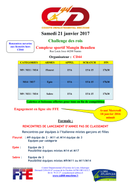 2017 Note organisation Challenge des rois CD44