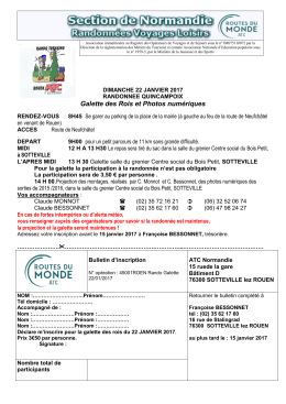 galette quincampoix - ATC