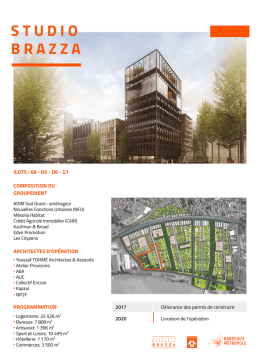 studio brazza - Bordeaux 2030