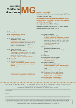 Téléchargez le programme