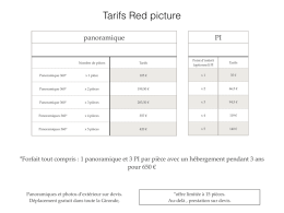 telechargez les tarifs - Free-Lens