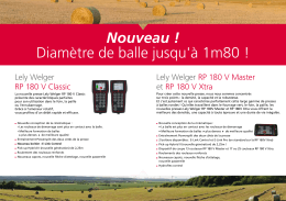 Nouveau ! Diamètre de balle jusqu`à 1m80