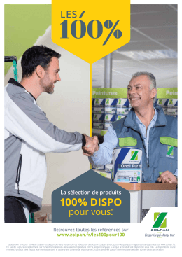 Découvrez la sélection de produits 100%