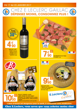 chez e.leclerc gaillac - Le club Leclerc Gaillac