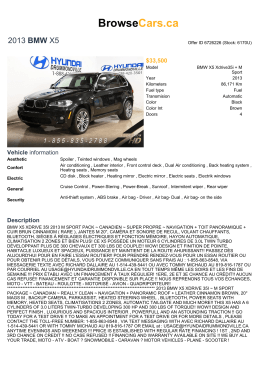 BMW - BrowseCars.ca