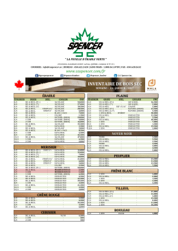 inventaire - Caspencer.com