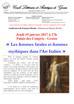 Cercle Litt&eacute;raire et Artistique - Association Historique du Pays de