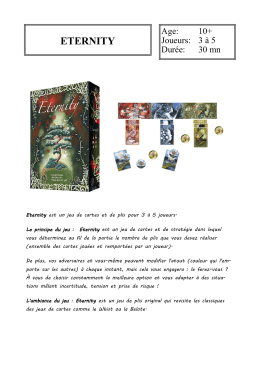 eternity - Les Cadeaux de Pimprenelle