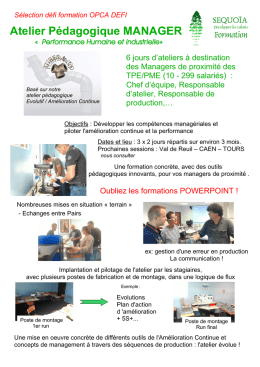 Plaquette atelier PHI