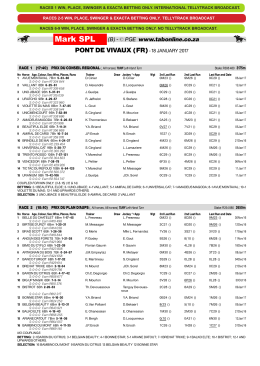 Race Summary