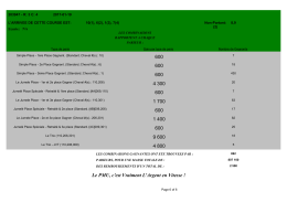 rapport de gain