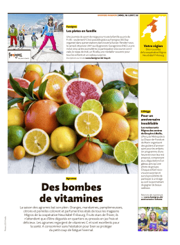 Des bombes de vitamines