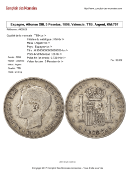 Espagne, Alfonso XIII, 5 Pesetas, 1896, Valencia, TTB, Argent, KM:707