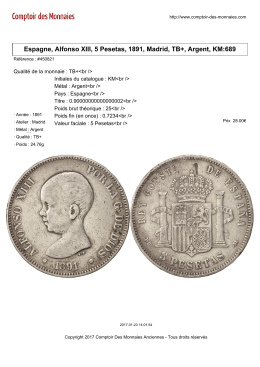 Espagne, Alfonso XIII, 5 Pesetas, 1891, Madrid, TB+, Argent, KM:689