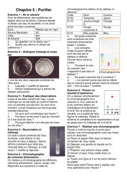 Exercice - Chimie 6.5