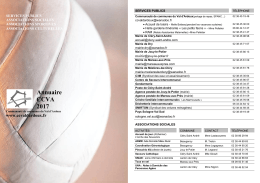 Annuaire - Communaut&eacute; de communes du Val d`Ardoux