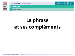 Phrase et prédication