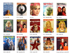 N°5 – Mars 1965 N° 16 – Février 66 Hors série N°23 – Septembre