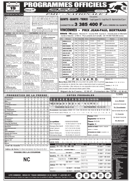 Programme