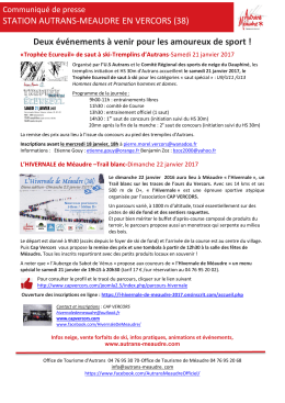 STATION AUTRANS-MEAUDRE EN VERCORS (38)