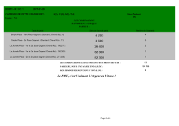 rapport de gain